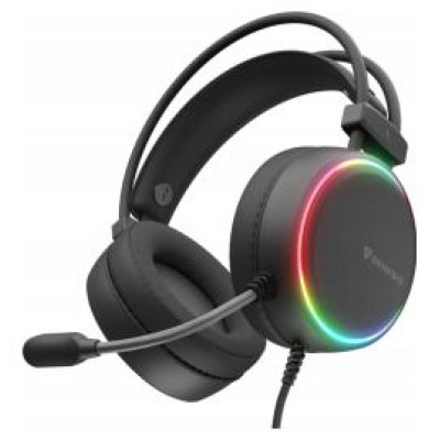 Genesis Austiņas Genesis Neon 613 G2 RGB Black