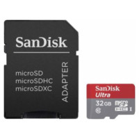 Sandisk Ultra microSDHC 32GB + Adapter