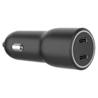 Gembird Auto lādētājs Gembird USB Type-C x 2 Black