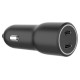 Gembird Auto lādētājs Gembird USB Type-C x 2 Black