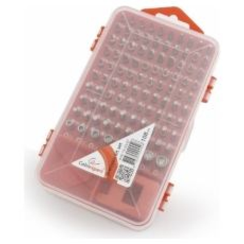 Gembird Precision bit set, 108 pcs