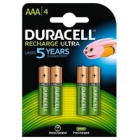 Duracell HR03 AAA Batteries 4-Pack