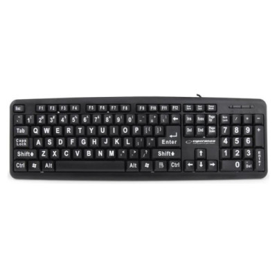 Esperanza EK129 BIG LETTERS KLAVIATŪRA ENG