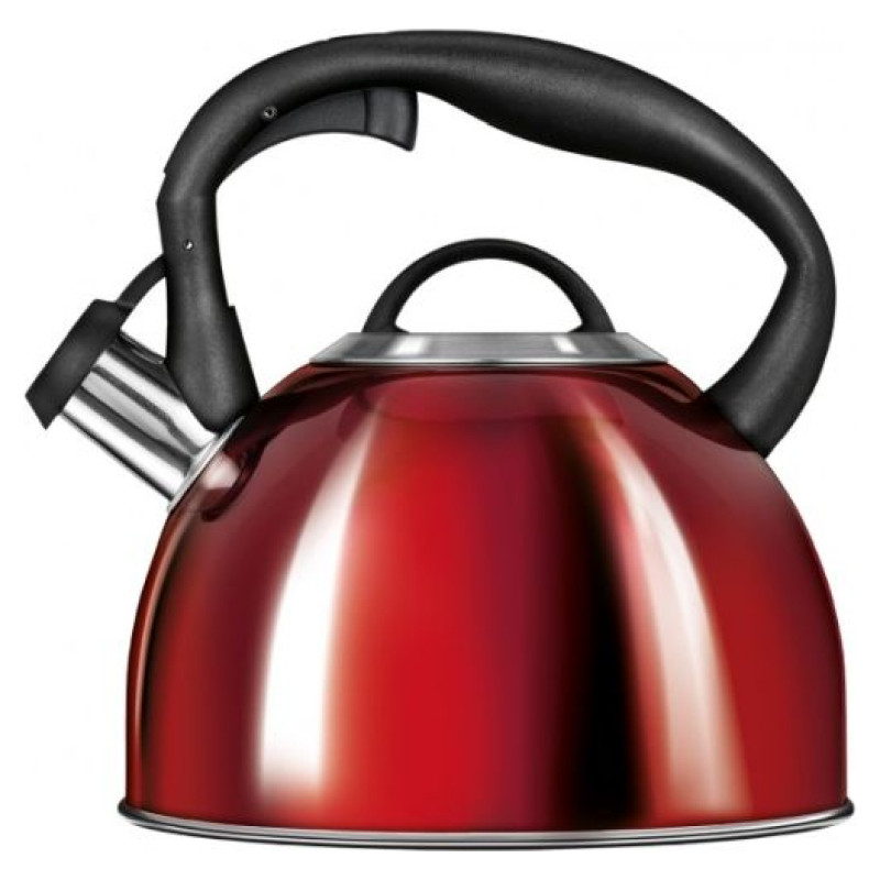 Smile MCN-13/C1 Tējkanna ar svilpi 3L (Sarkana)