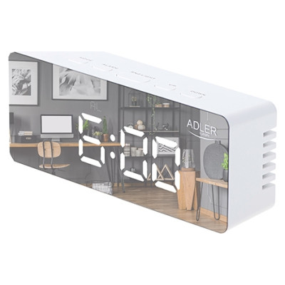 Adler AD 1189W Pulkstenis ar modinātāju