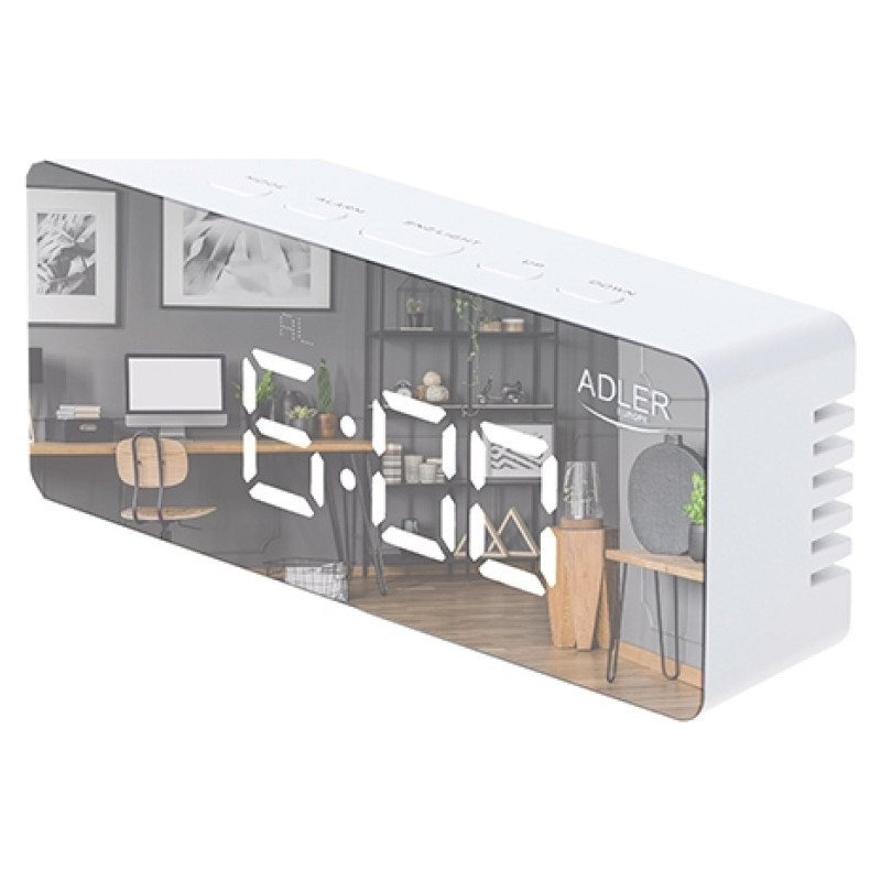 Adler AD 1189W Pulkstenis ar modinātāju