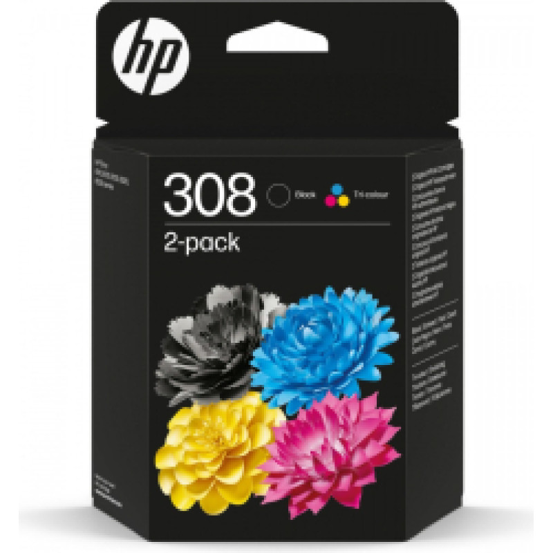 Hewlett-Packard Tinte kasete HP 308 Black/Colour Combo 2 pack