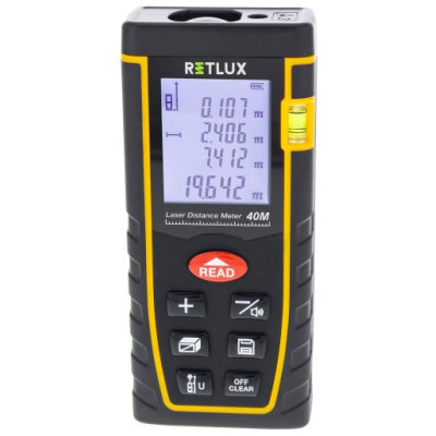 Retlux RHT 100 Lāzera attāluma mērītājs 40m