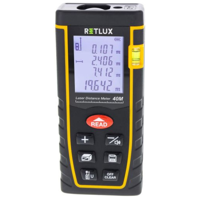 Retlux RHT 100 Lāzera attāluma mērītājs 40m