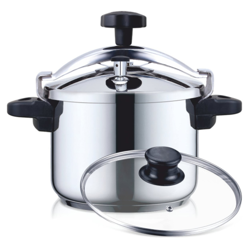 Haeger PC-8SS.020A Pressure Cooker Plus Spiediena katls 2in1 8L