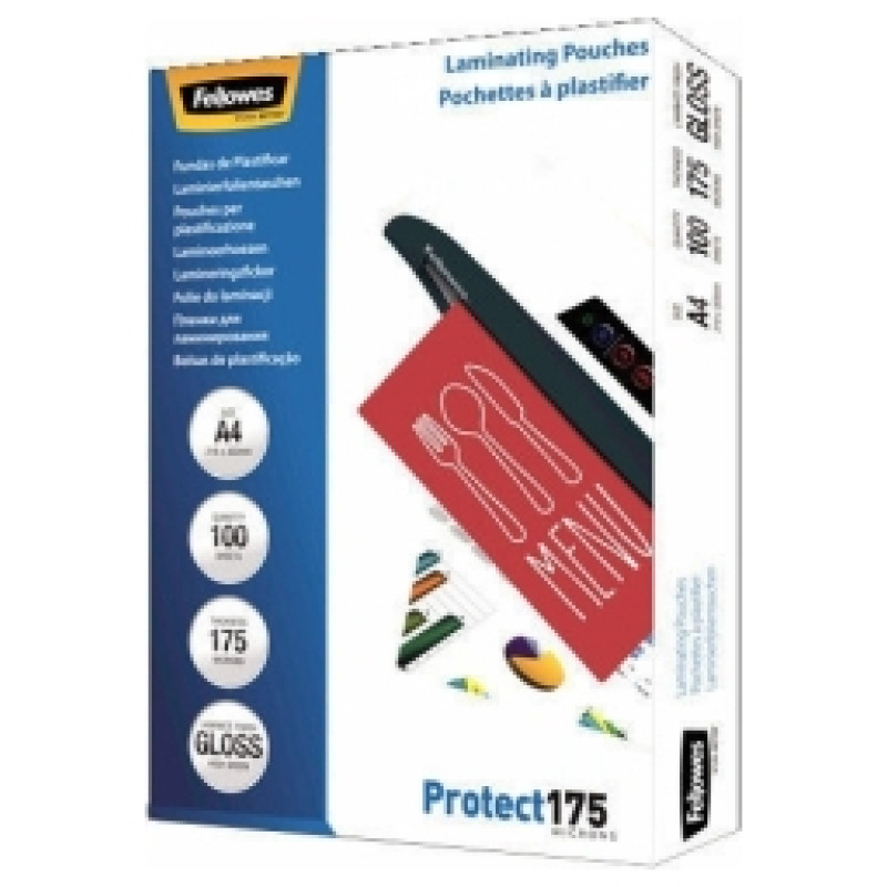 Fellowes A4 175M 100pcs