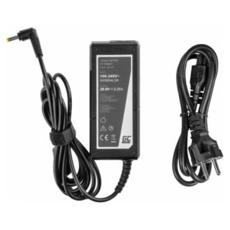 Green Cell Lādētājs Green Cell PRO Charger / AC Adapter Green Cell PRO 19V 4.74A 90W for Samsung