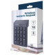 Gembird Klaviatūra Gembird USB Numeric Keypad Wireless