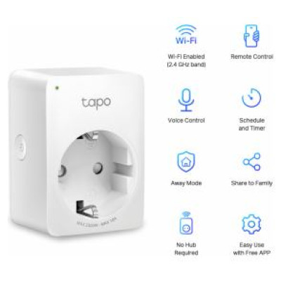 Tp-Link Tapo P110 Mini Smart Wi-Fi Socket