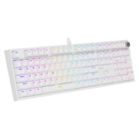 Genesis Klaviatūra Genesis Thor 404 White Gateron Yellow Pro