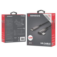 Genesis VR Kabelis Genesis Type C - Type C Male 3m Black