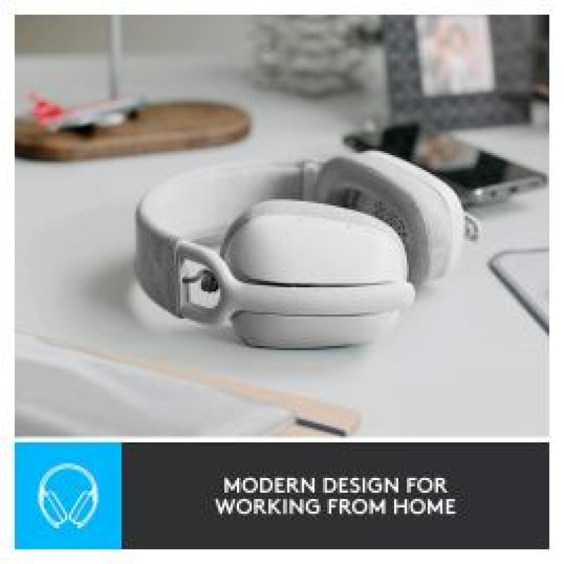 Logitech Austiņas Logitech Zone Vibe 100 White