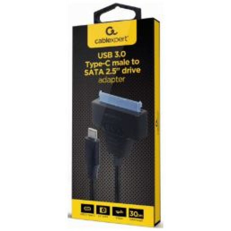 Gembird Kabelis Gembird USB Type-C Male - SATA 2.5'