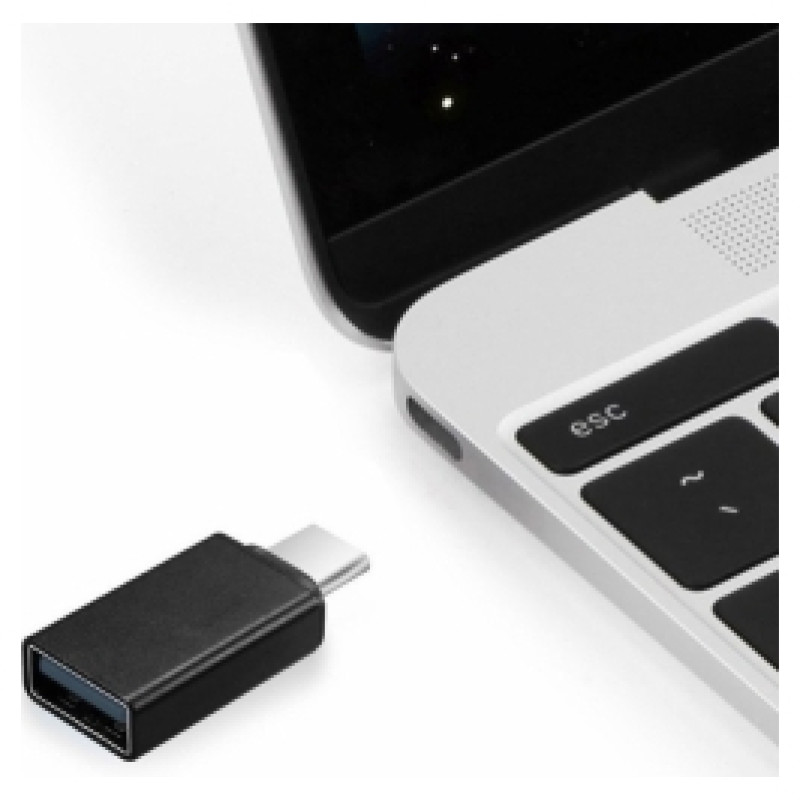 Gembird Type C Male - USB Female Black