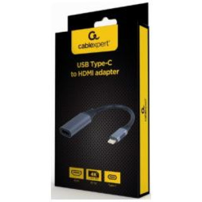 Gembird USB Type-C Male - HDMI Female Space Grey 4K