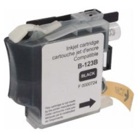 Uprint Tintes kārtridžs UPrint Brother LC123BK Black