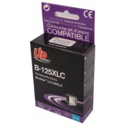 Uprint Tintes kārtridžs UPrint Brother LC125XLC Cyan