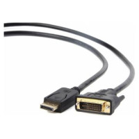 Gembird DisplayPort Male - DVI Male 1m Full HD