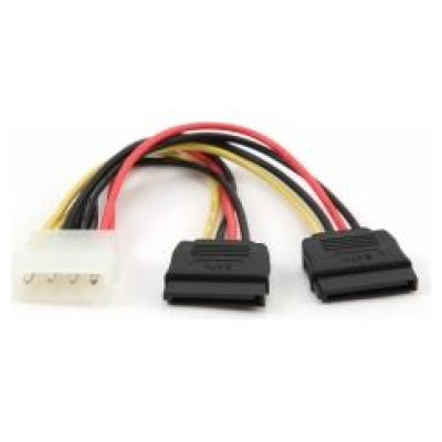 Gembird Kabelis Gembird 2 x SATA - Molex