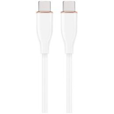 Gembird Kabelis Gembird Premium silicon USB Type-C Male - USB Type-C Male 1.5m White