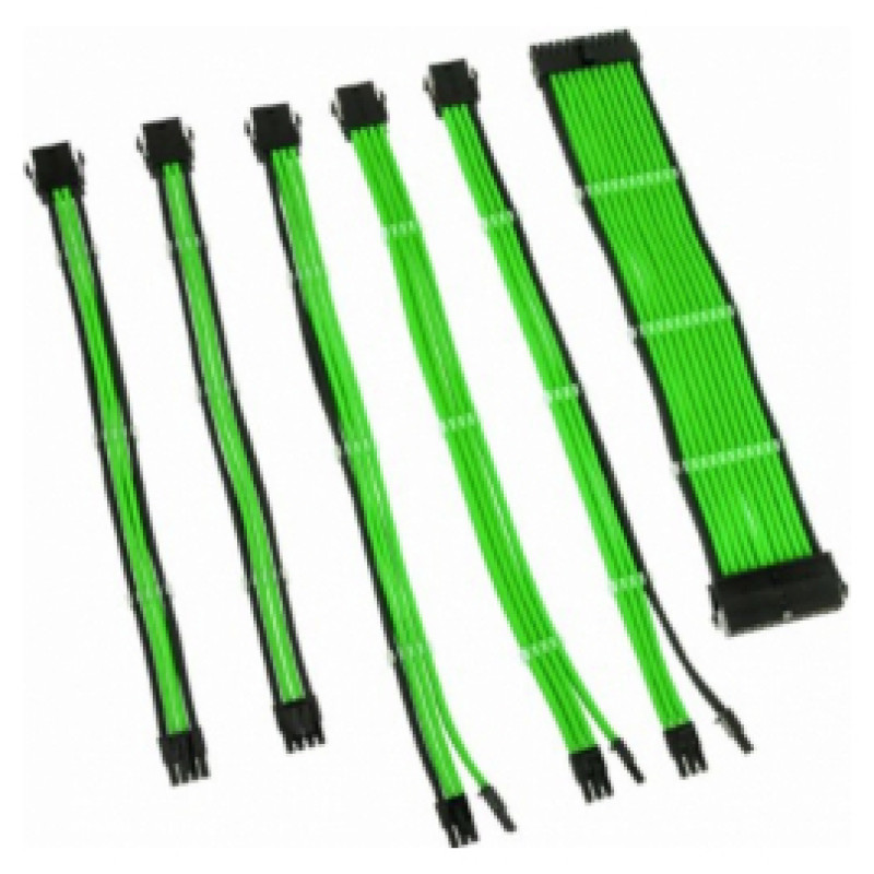 Kolink PSU Kabeļu Pagarinātāji Kolink Core 6 Cables Green