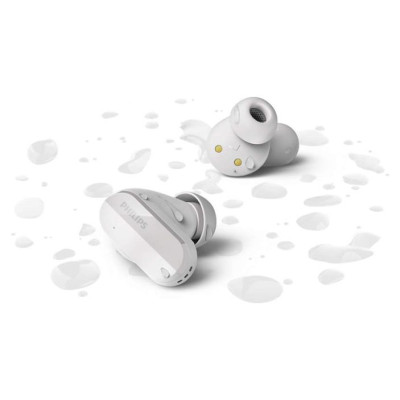 Philips in-ear true bezvadu austiņas ar portatīvo uzlādes ietvaru, baltas - TAT3508WT/00