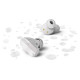 Philips in-ear true bezvadu austiņas ar portatīvo uzlādes ietvaru, baltas - TAT3508WT/00