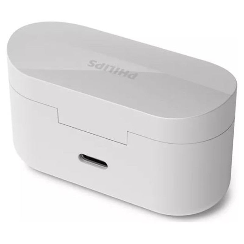 Philips in-ear true bezvadu austiņas ar portatīvo uzlādes ietvaru, baltas - TAT3508WT/00