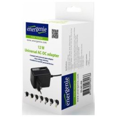 Energenie Lādētājs Energenie 12W Universal AC-DC adapter