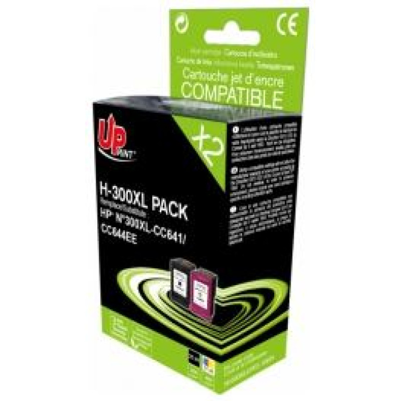 Uprint Tintes kārtridžs UPrint HP 300XL Multipaka