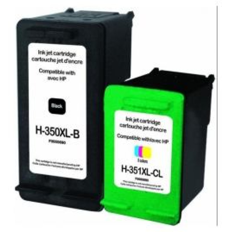 Uprint Tintes kārtridžs UPrint HP 350/351XL Multipaka