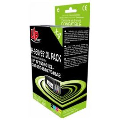 Uprint Tintes kārtridžs  UPrint HP 950XLBk/951XL C/M/Y Multipaka