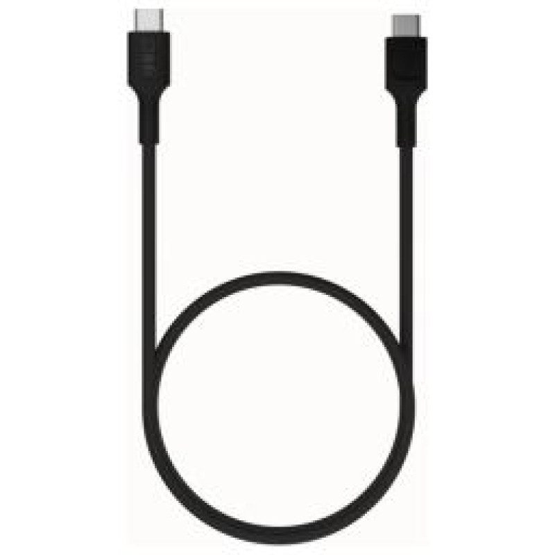 Green Cell Kabelis Green Cell PowerStream USB Type-C Male - USB Type-C Male 100W Black