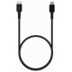 Green Cell Kabelis Green Cell PowerStream USB Type-C Male - USB Type-C Male 100W Black