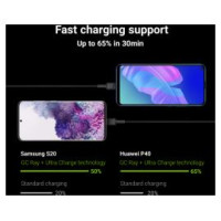 Green Cell USB Male - USB Type-C Male Fast Charging with LED Diode 2m