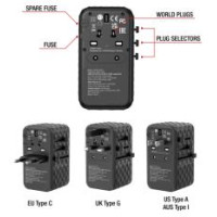 Verbatim Lādētājs Verbatim Universal Travel Adapter 100W GaN III