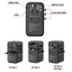 Verbatim Lādētājs Verbatim Universal Travel Adapter 100W GaN III