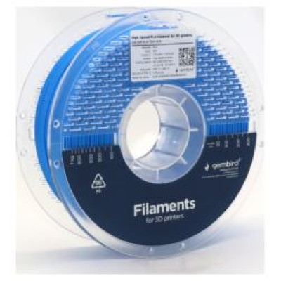 Gembird 3D Drukas Elementi Gembird High Speed 1.75 mm 1 Kg PLA Blue