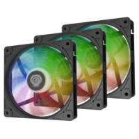 Genesis Dzesētājs Genesis OXAL 120 3-pack Black ARGB