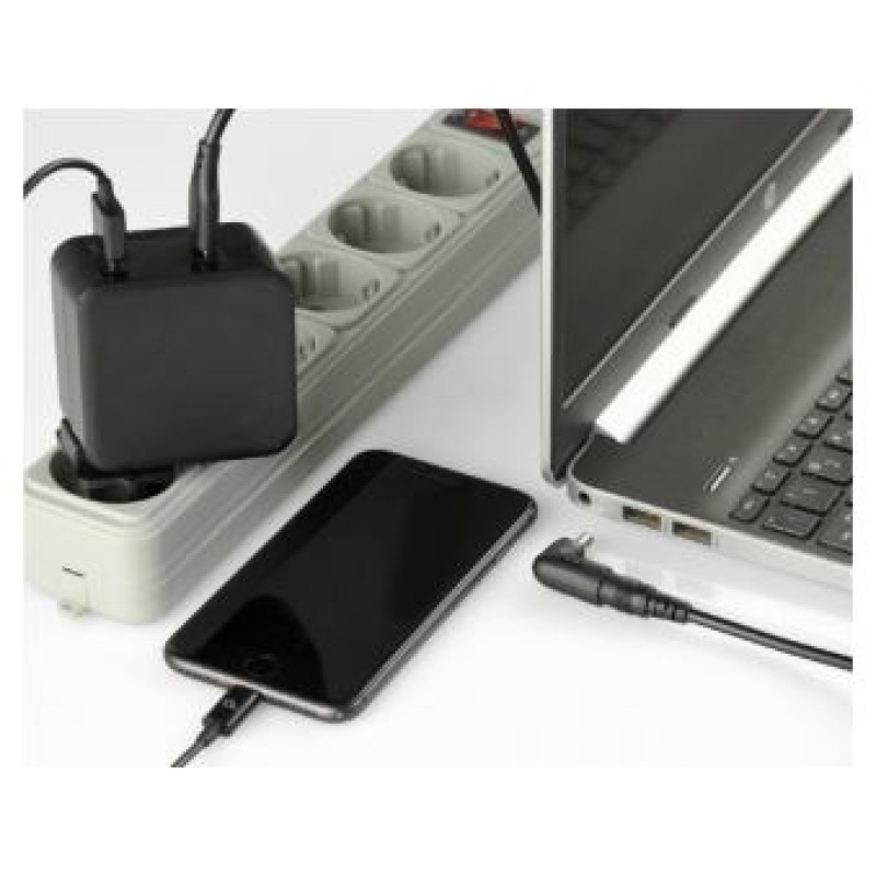 Gembird Universal 60W USB Type-C PD Laptop charger