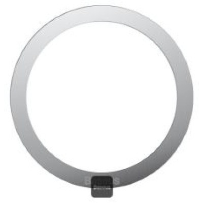 Baseus Magnētiskais gredzens viedtālruņiem Baseus,  sudraba krāsā (2 gab.)