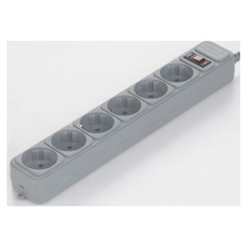 Gembird Strāvas pagarinātājs Gembird 6 vietas 1.8m