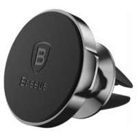 Baseus Telefona turētājs Baseus Small Ears Magnetic Auto Holder Black