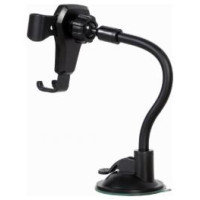 Gembird Telefona turētājs Gembird 2-in-1 Car Smartphone Holder