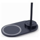 Gembird Galda lampa Gembird Desk Lamp with Wireless Charger Black